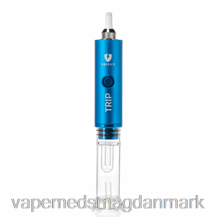 Vape Med Smag Shield Trip Bærbar Vaporizer Kit Blå